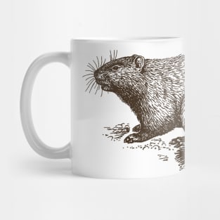 Vintage Groundhog Mug